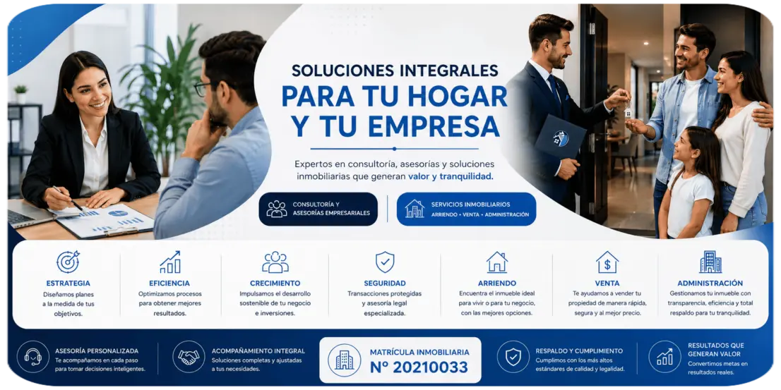 "Servicios de consultoría empresarial: creación de empresas, finanzas, procesos administrativos y contables"